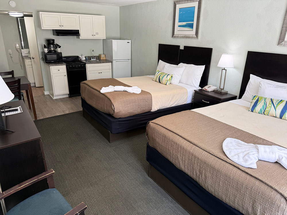 accommodation No View Efficiency with 2 Queen Beds